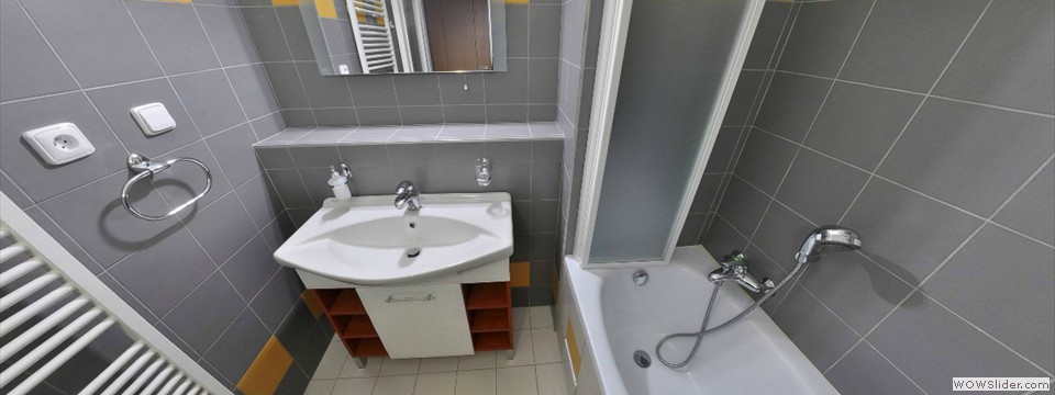 koupelna ve velkém apartmá