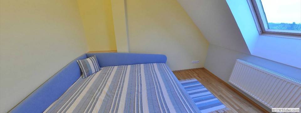 ložnice I. v podkrovním apartmá