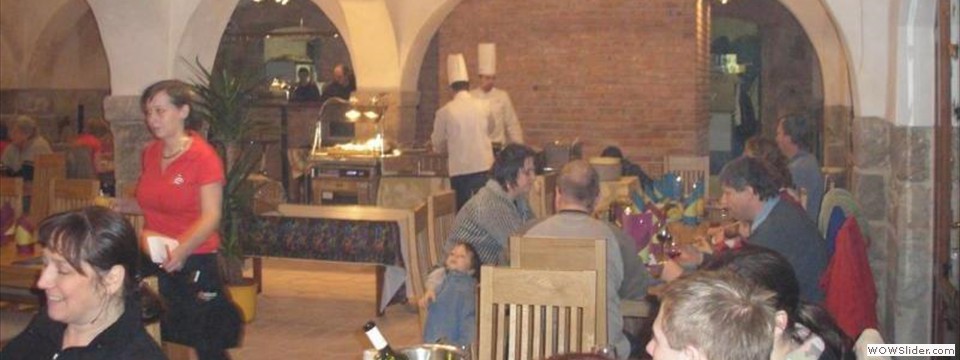 restaurace v provozu